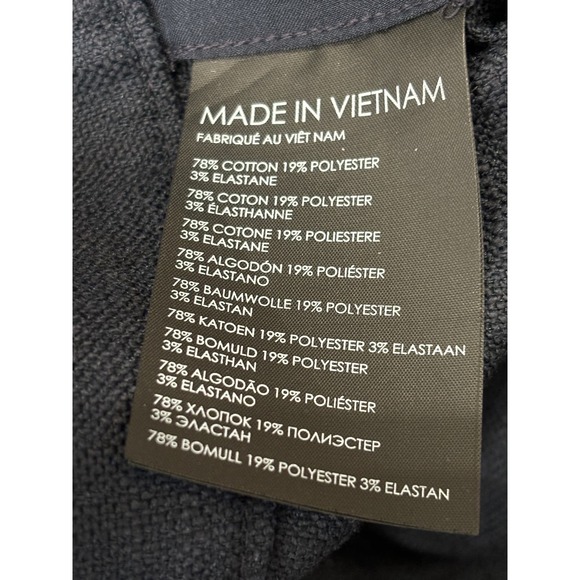 Club Monaco NWT Women's Textured Bootcut Crop Pants High Rise Office Western 12 - Picture 6 of 8